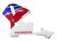 2005-2006 Honda CBR600RR Motorcycle Fairings - White Blue Red UK