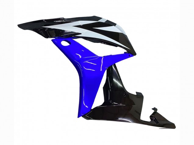 2007-2008 Honda CBR600RR Motorcycle Fairing - White Blue Glossy Black UK