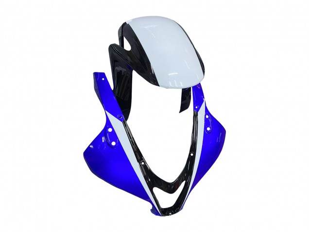 2007-2008 Honda CBR600RR Motorcycle Fairing - White Blue Glossy Black UK