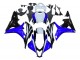 2007-2008 Honda CBR600RR Motorcycle Fairing - White Blue Glossy Black UK