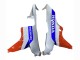 2007-2008 Honda CBR600RR Motorcycle Fairings - Silver Blue Red HRC UK