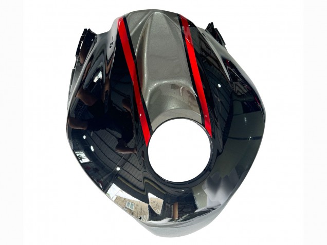 2007-2008 Honda CBR600RR Motorcycle Fairings - Silver Red Glossy Black UK