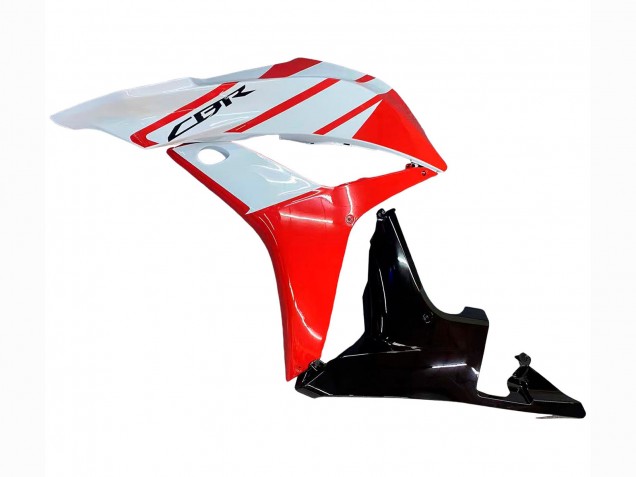 2007-2008 Honda CBR600RR Motorcycle Fairing - White Red Glossy Black UK