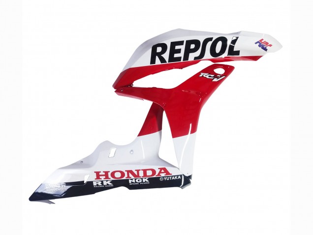2007-2008 Honda CBR600RR Motorcycle Fairings - White Yellow Red Repsol HRC UK