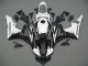 2007-2008 Honda CBR600RR Motorcycle Fairings - White Black Racing UK