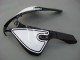2007-2008 Honda CBR600RR Motorcycle Fairings - White Black Racing UK