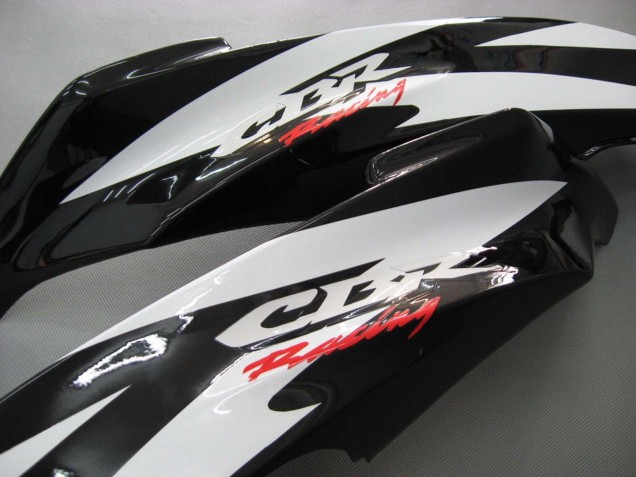 2007-2008 Honda CBR600RR Motorcycle Fairings - White Black Racing UK