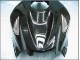 2007-2008 Honda CBR600RR Motorcycle Fairings - Glossy Black White West UK