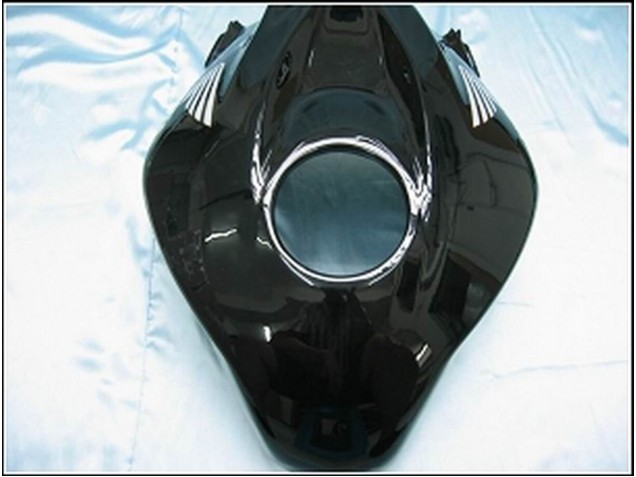2007-2008 Honda CBR600RR Motorcycle Fairings - Glossy Black White West UK