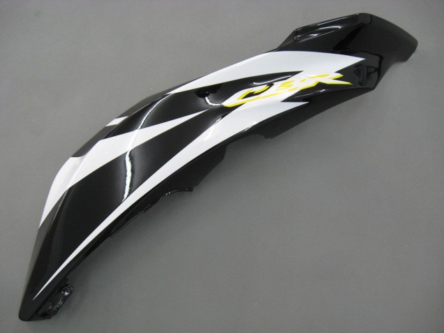 2007-2008 Honda CBR600RR Motorcycle Fairings - White Green Yellow Glossy Black Hannspree UK