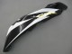 2007-2008 Honda CBR600RR Motorcycle Fairings - White Green Yellow Glossy Black Hannspree UK