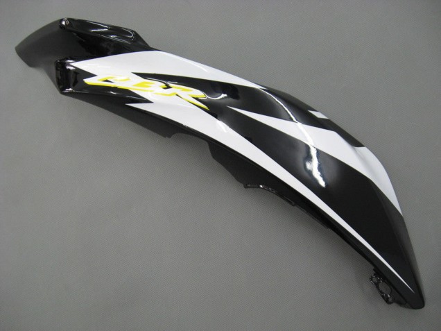 2007-2008 Honda CBR600RR Motorcycle Fairings - White Green Yellow Glossy Black Hannspree UK