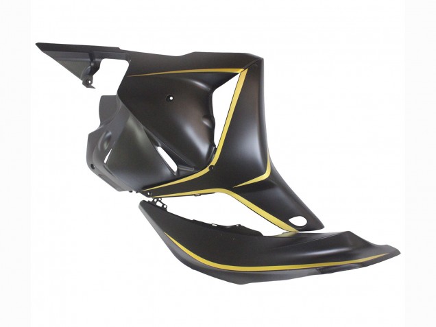 2009-2012 Honda CBR600RR Motorcycle Fairings - Matte Black Gold UK