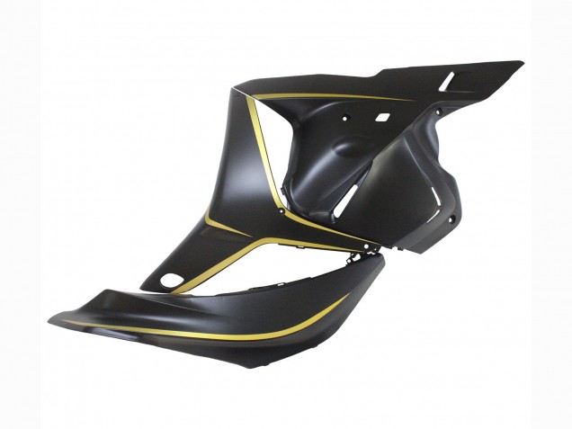 2009-2012 Honda CBR600RR Motorcycle Fairings - Matte Black Gold UK