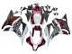 2009-2012 Honda CBR600RR Motorcycle Fairings - White Red Matte Black UK