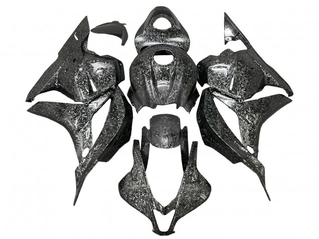 2009-2012 Honda CBR600RR Motorcycle Fairings - Black Forged Carbon Fiber UK