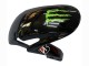 2009-2012 Honda CBR600RR Motorcycle Fairings - Black Multicolor MoviStar UK