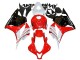 2009-2012 Honda CBR600RR Motorcycle Fairing - White Red Glossy Black UK
