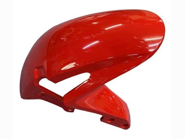2009-2012 Honda CBR600RR Motorcycle Fairings - Red Glossy Black Matte Black Stripe UK