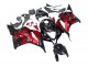 2009-2012 Honda CBR600RR Motorcycle Fairings - Red Glossy Black UK