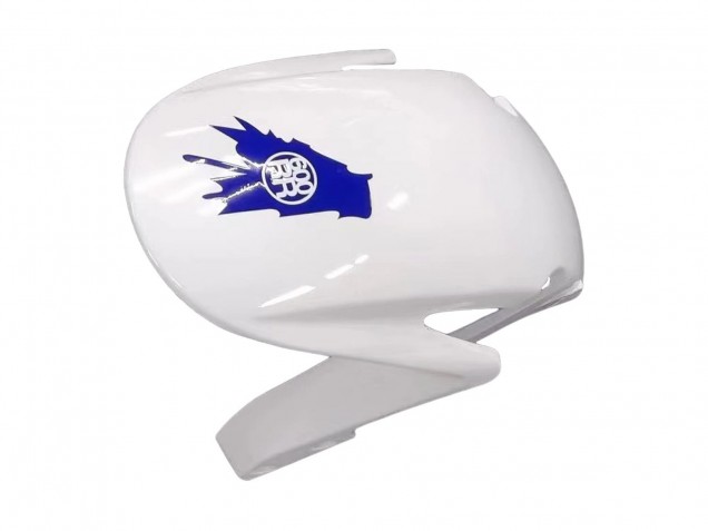 2009-2012 Honda CBR600RR Motorcycle Fairings Kit - White Blue Glossy Black UK