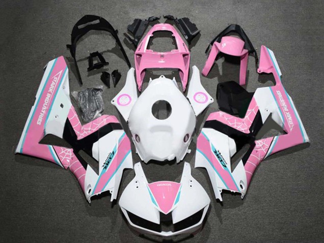 2009-2012 Honda CBR600RR Motorcycle Fairings - White Pink Blue UK