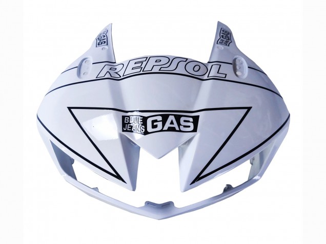 2013-2023 Honda CBR600RR Motorcycle Fairings - White Glossy Black Repsol UK