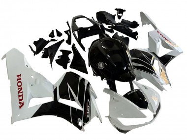 Best 2013-2023 Honda CBR600RR Motorcycle Fairing Kits - White Glossy Black UK