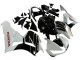 2013-2023 Honda CBR600RR Motorcycle Fairing Kits - White Glossy Black UK