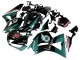 2013-2023 Honda CBR600RR Motorcycle Fairing - Teal Blue Glossy Black Petronas 20 UK