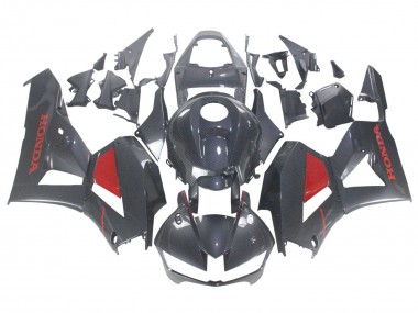 Best 2013-2023 Honda CBR600RR Motorcycle Fairings - Black Carbon Fiber Red UK