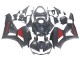 2013-2023 Honda CBR600RR Motorcycle Fairings - Black Carbon Fiber Red UK