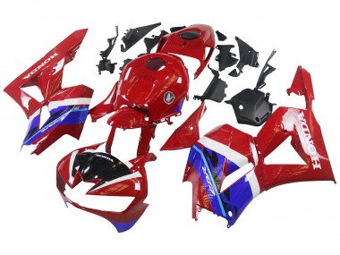 Best 2013-2023 Honda CBR600RR Motorcycle Fairings - Red Blue UK