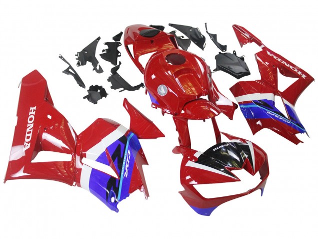 2013-2023 Honda CBR600RR Motorcycle Fairings - Red Blue UK