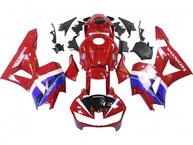 2013-2023 Honda CBR600RR Motorcycle Fairings - Red Blue UK