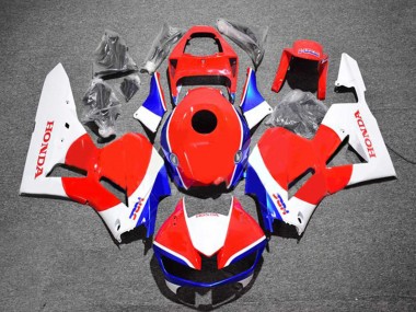 Best 2013-2023 Honda CBR600RR Motorcycle Fairing Kits - White Red Blue HRC UK