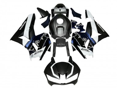 Best 2013-2023 Honda CBR600RR Motorcycle Fairings - Black Carbon Fiber White Blue Red Bull UK