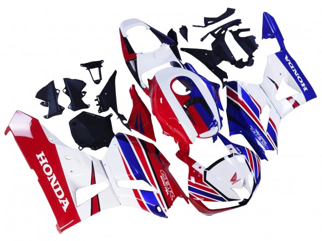 2013-2023 Honda CBR600RR Motorcycle Fairing - White Red Blue UK