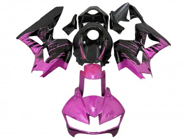 Best 2013-2023 Honda CBR600RR Motorcycle Fairings - Pink Glossy Black UK