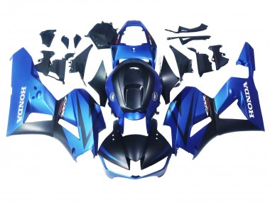 Best 2013-2023 Honda CBR600RR Motorcycle Fairings - Blue Matte Black Racing UK