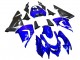 2004-2005 Kawasaki ZX10R Motorcycle Fairings - Blue Black Ninja UK