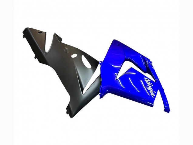2004-2005 Kawasaki ZX10R Motorcycle Fairings - Blue Black Ninja UK