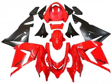 Best 2004-2005 Kawasaki ZX10R Motorcycle Fairings - Red Black Ninja UK