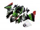 2004-2005 Kawasaki ZX10R Motorcycle Fairings - White Black Green Elf UK