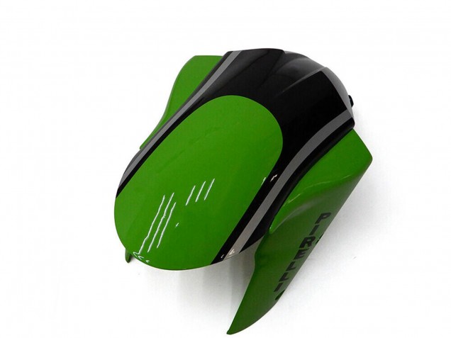 2004-2005 Kawasaki ZX10R Motorcycle Fairings - White Black Green Elf UK