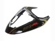 2006-2007 Kawasaki ZX10R Motorcycle Fairings - Black Red Gold BACARDI UK