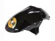 2006-2007 Kawasaki ZX10R Motorcycle Fairings - Black Red Gold BACARDI UK
