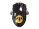 2006-2007 Kawasaki ZX10R Motorcycle Fairings - Black Red Gold BACARDI UK