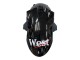 2006-2007 Kawasaki ZX10R Motorcycle Fairings - Glossy Black White West UK