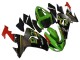 2006-2007 Kawasaki ZX10R Motorcycle Fairings - Green Grey Red Black Yellow UK